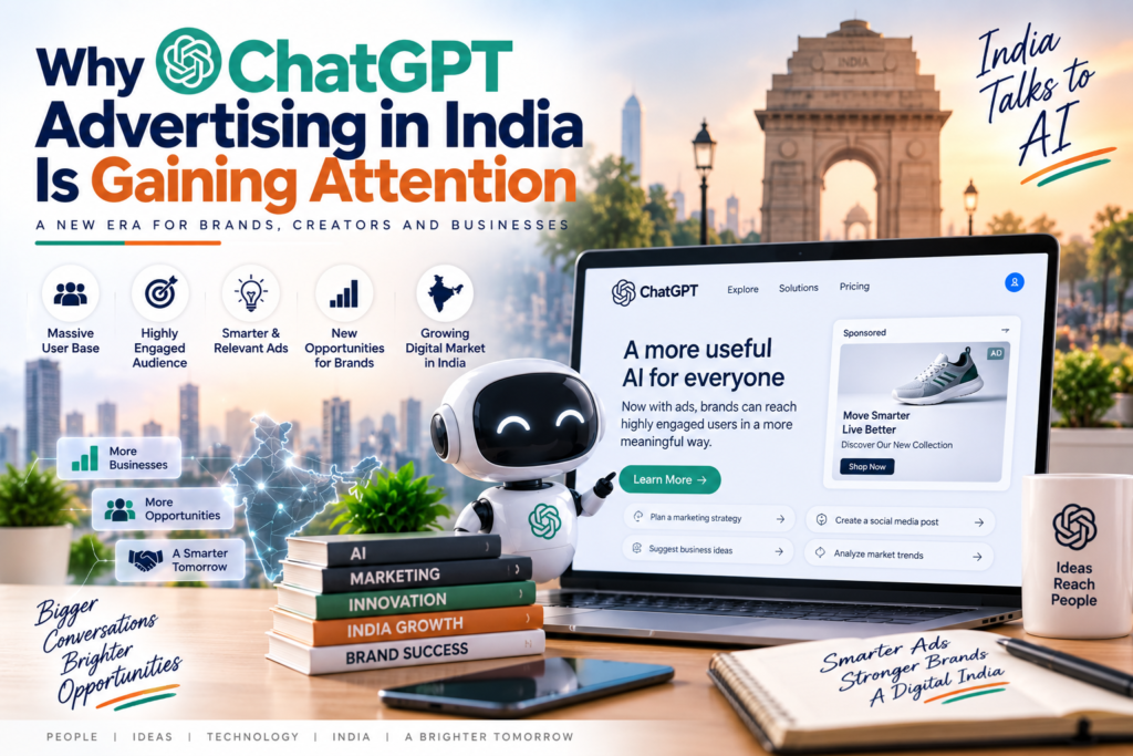 How AI Is Changing Digital Marketing ChatGPT advertising in India